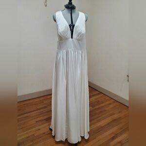 Elegant White Gown